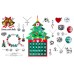 Large jewellery advent calendar 25 piece with crystals from Swarovski®