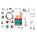 Large jewellery advent calendar 25 piece with crystals from Swarovski®