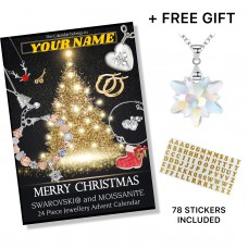 Moissanite & Austrian Crystal Jewellery Advent Calendar