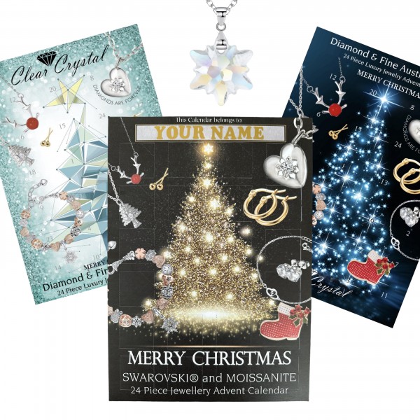 Moissanite & Austrian Crystal Jewellery Advent Calendar