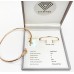 Genuine diamond bangle cttw 0.018 rose gold